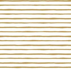 Artisan Stripe in Marigold on White