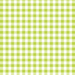 Small Buffalo Plaid in Lime