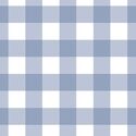 Large Gingham in Blueberry