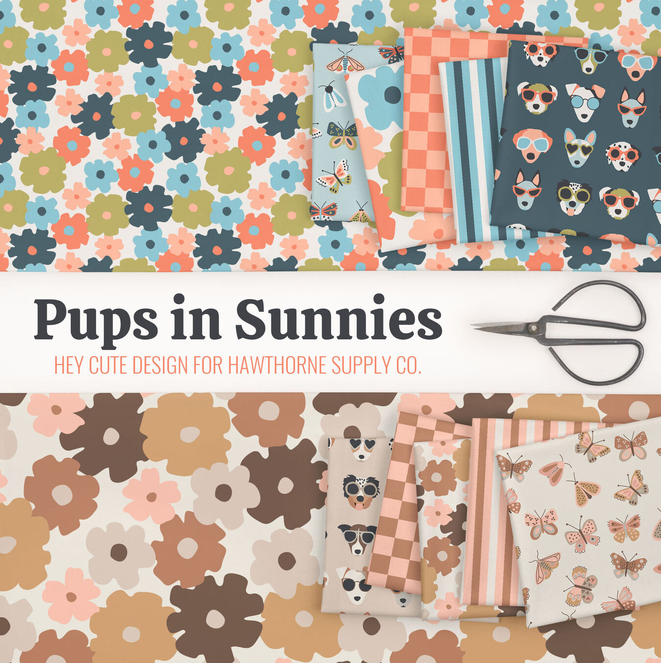 Pups in Sunnies Poster Image