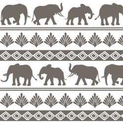 Elephant Parade in Stone