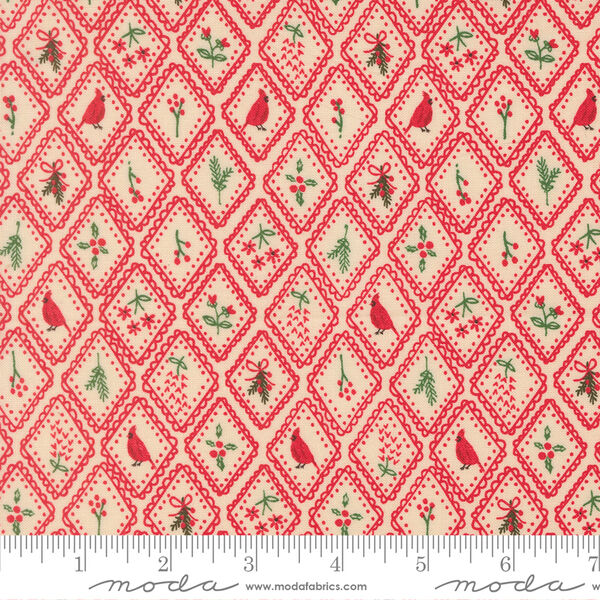 Christmas Charm in Poinsettia