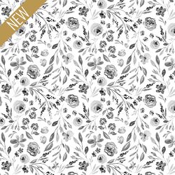 Little Farmhouse Floral in Grey