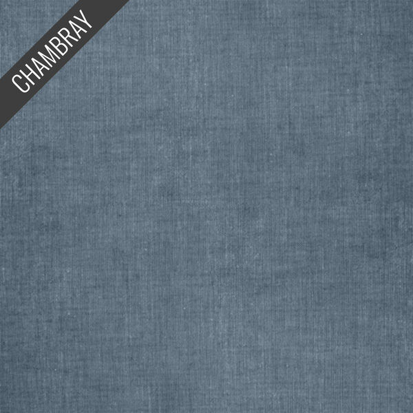 Chambray in Blue Heron