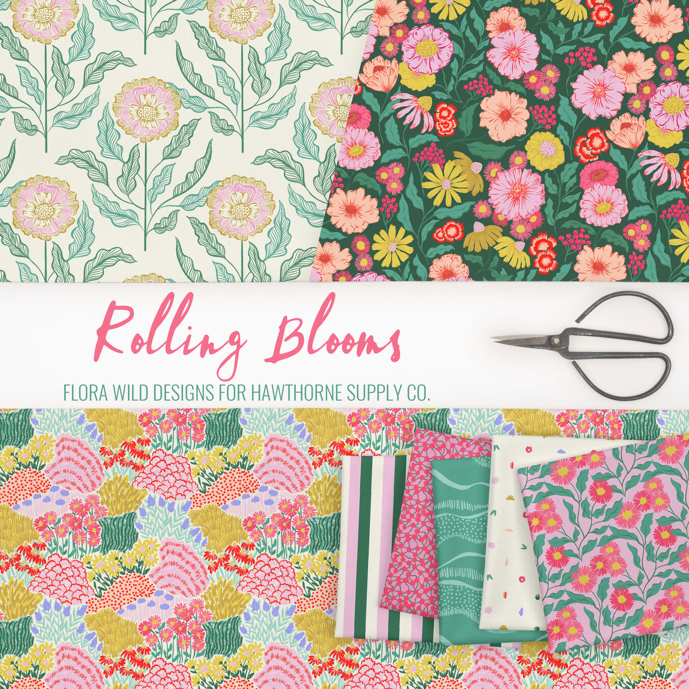 Rolling Blooms Poster Image