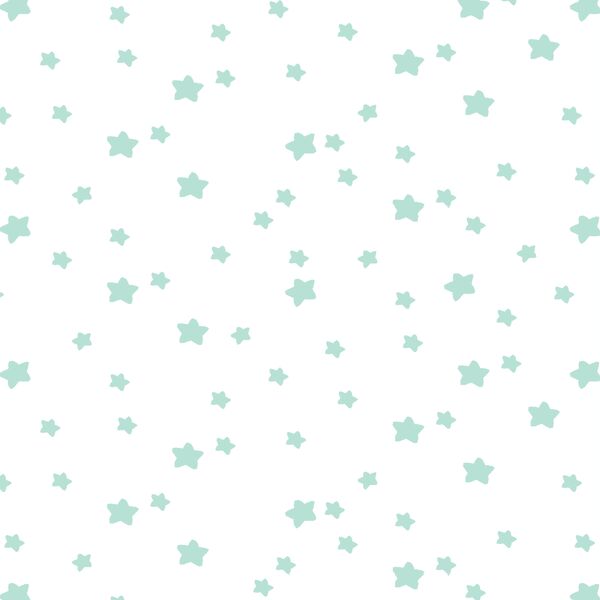 Star Light in Aloe on White