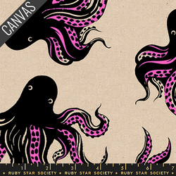 Mystery Food Canvas in Neon Pink