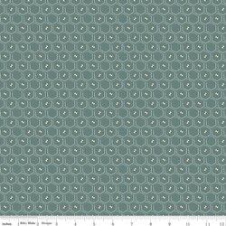 Honeycomb in Teal