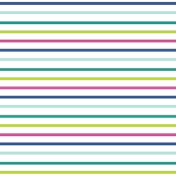 Sweet Stripes in Peony Paradise