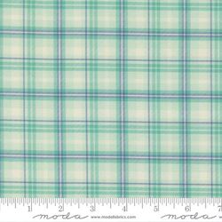 Plaid Checks in Aqua