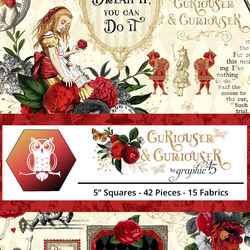 Curiouser and Curiouser 5" Square Pack