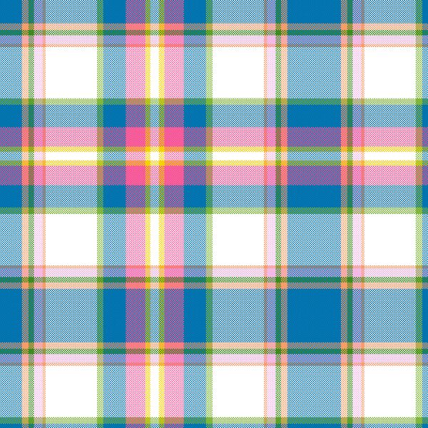 Spring Tulips Plaid in Dusk