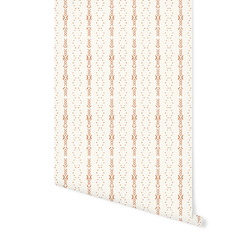 Ziggy Dot in Caramel on Cream