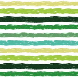 Happy Stripe in Green