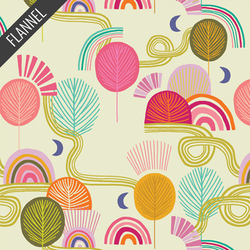 Rise and Glow Flannel in Multi
