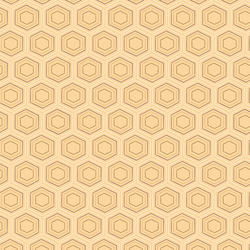 Honeycomb Dreams in Gold