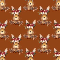 Little Autumn Hare in Cinnamon