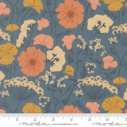 Pressed Flower in Denim