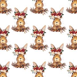 Little Autumn Hare in Fall