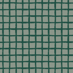 Painted Check in Sap Green