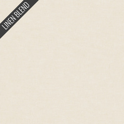 Solid Linen Blend in Bone