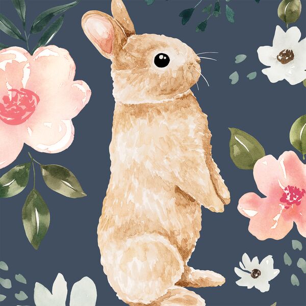 Large Bunny in Navy