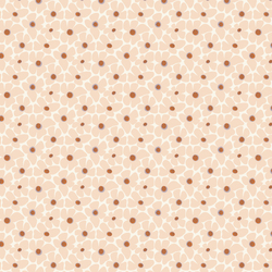 Clover Meadow in Peach