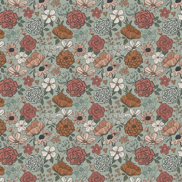 Little Montana Bloom in Blue Sage