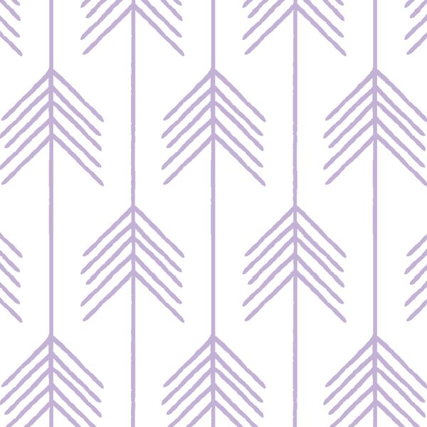 Vanes in Lilac on White