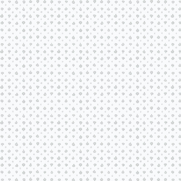 Skull Dot in Gray