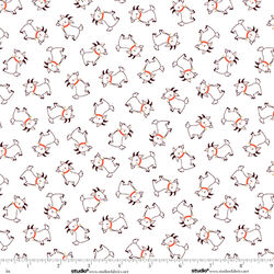 Little Goats in Edelweiss White