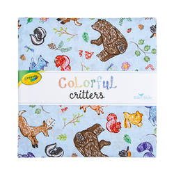 Colorful Critters 10" Square Pack