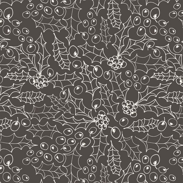Holly Sketch in Iron