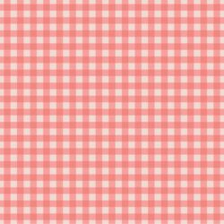 Gingham in Sweet Strawberry