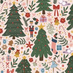 Decorating the Tree in Festive