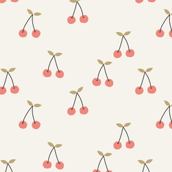 Large Summer Cherry Pop in Watermelon Red