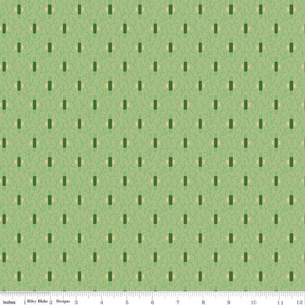 Dashes in Green