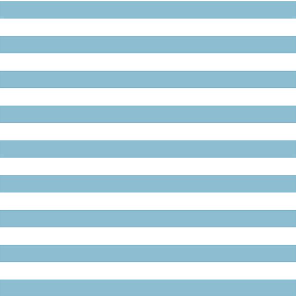 Horizontal Candy Stripe in Breeze