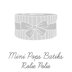 Expressions Batiks Basics 2.5" Strip Roll in Mini Pops Contemporary