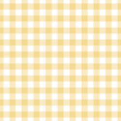 Large Summer Gingham in Afternoon Sunshine