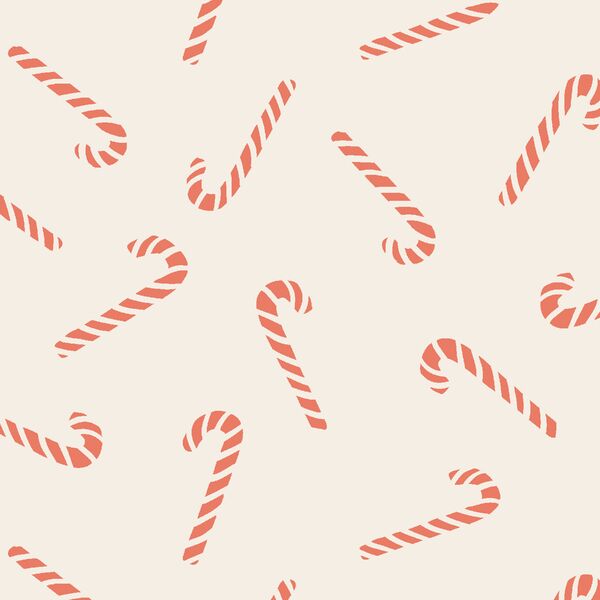 Large Candy Canes in Vanilla