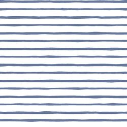 Artisan Stripe in Azurite on White