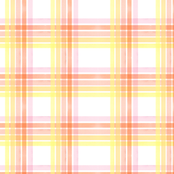 Sunrise Plaid in Mellow Yellow