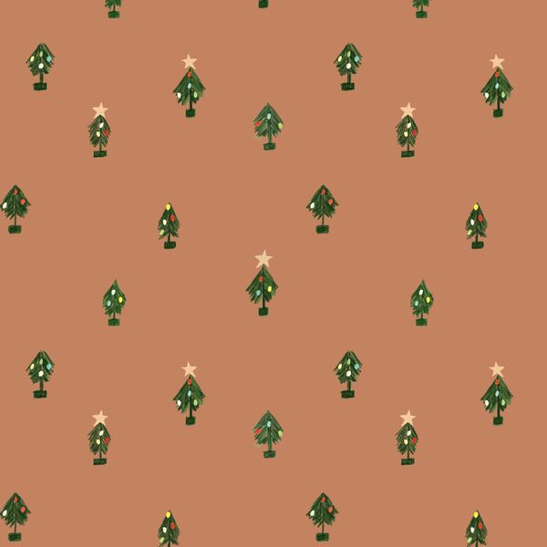 Christmas Trees in Gingerbread