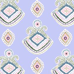 Boho Medallion in Spring Lilac