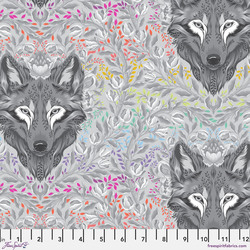 Wolf of Pink Street in Fog