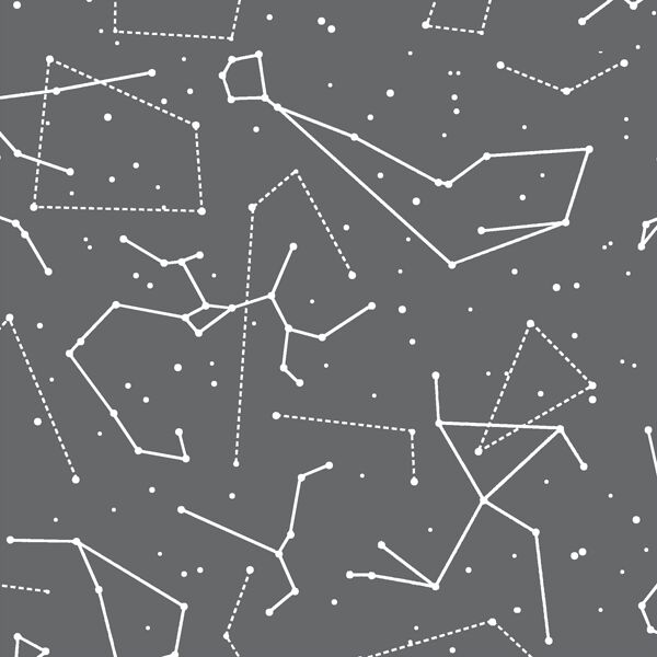 Star Charts in Charcoal