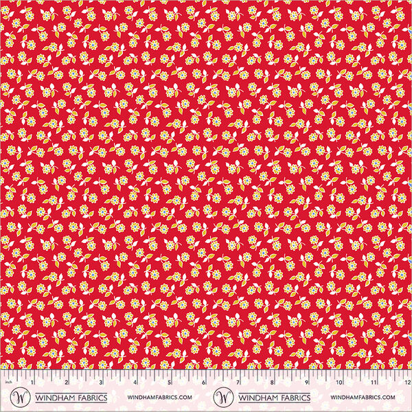 Retro Daisy in Red