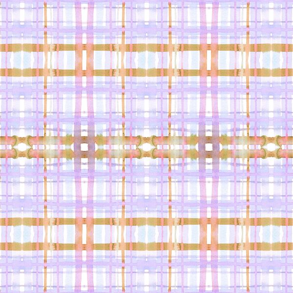 Plaid in Lilac
