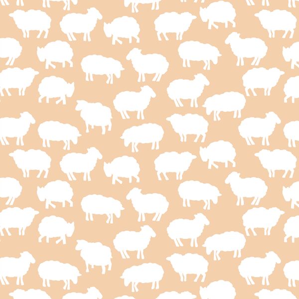 Sheep Silhouette in Nectar